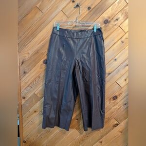 Jason Wu Dark Brown Textured Pants Size 6P